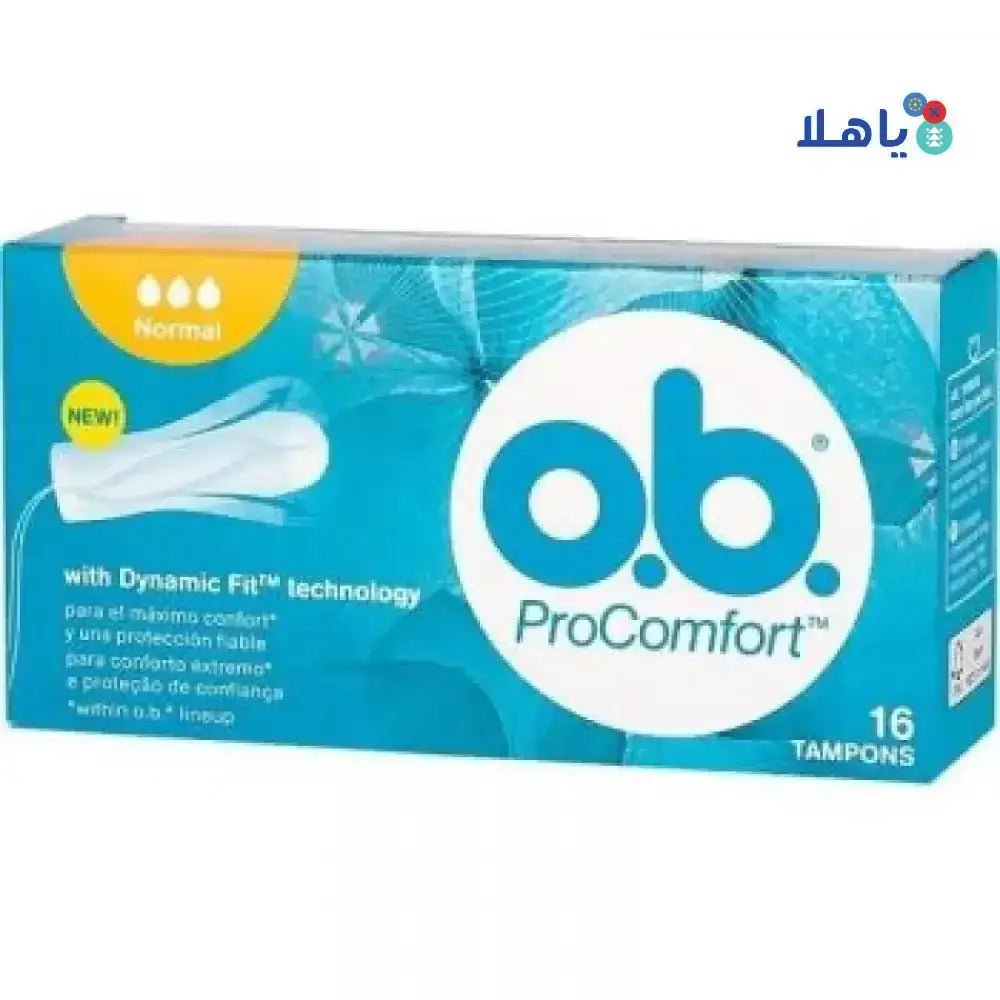 OB - Tampon OB Procomfort Normal 16Pcs - Pharmazone - 