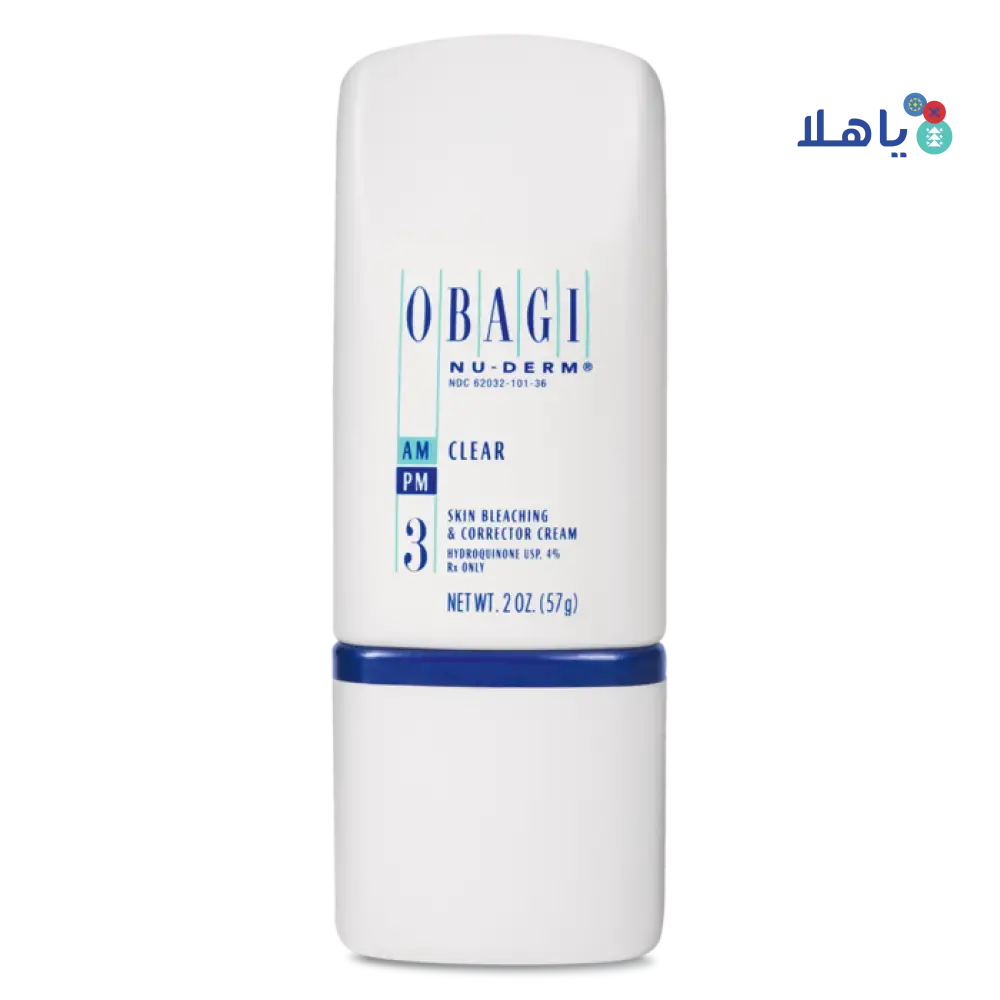 OBAGI NU-DERM CLEAR AM-PM SKIN BLEACHING 57G