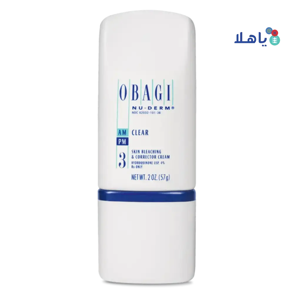 OBAGI - Obagi Nu - Derm Clear Am - Pm Skin Bleaching 57G - Pharmazone - 