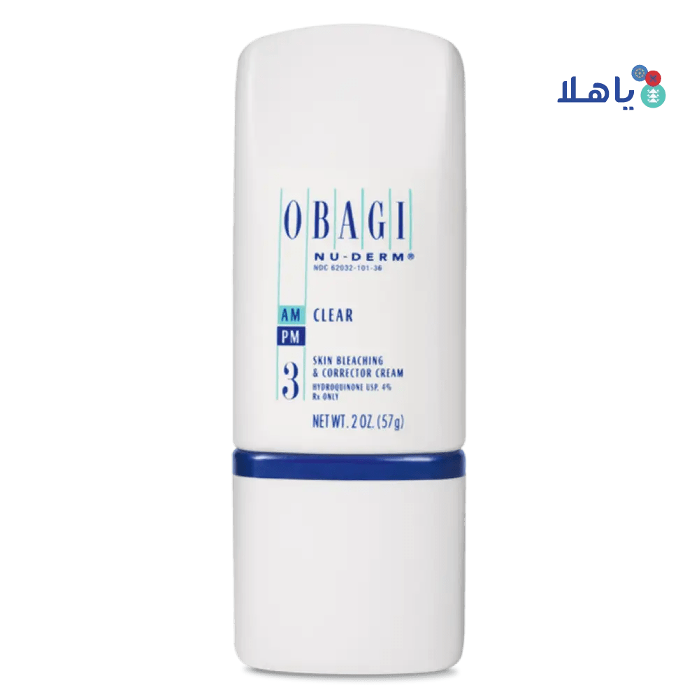 OBAGI - Obagi Nu - Derm Clear Am - Pm Skin Bleaching 57G - Pharmazone - 