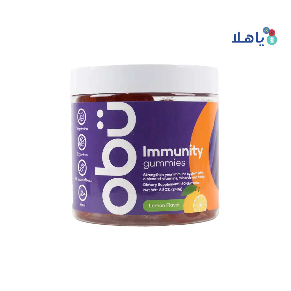 Obu Immunity 60 Gummies-Lemon Flavor