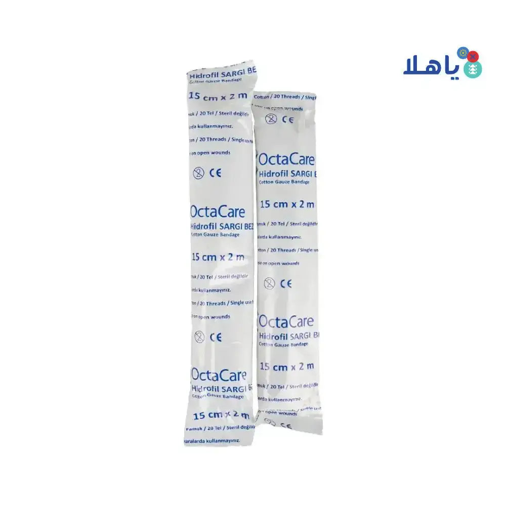 Octamed - Octacare Cotton Gauze Bandage 15cmx2m Set - Pharmazone - 