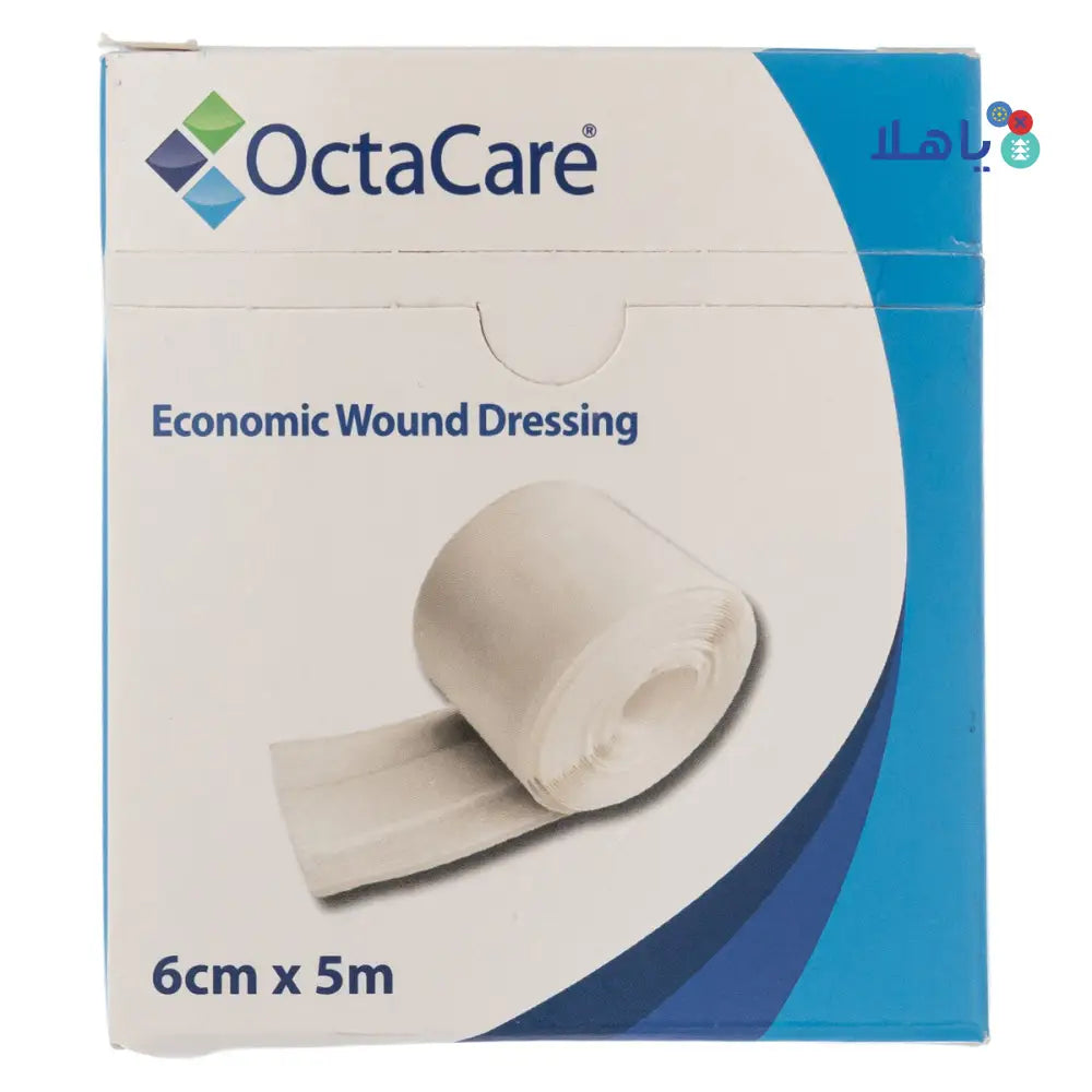 OCTACARE ECONOMIC WOUND DRESSING ROLL 6CMX5M-29506