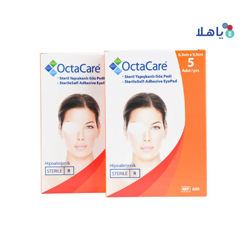 Octacare Eyepad Self Adhesive Adults Set