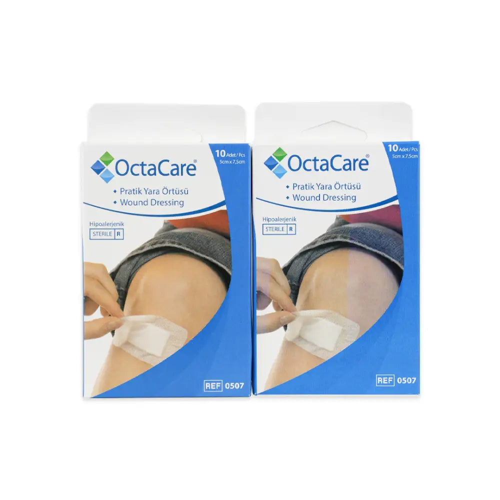 Octacare Fabric Wound Plaster 5X7.5Cm Set