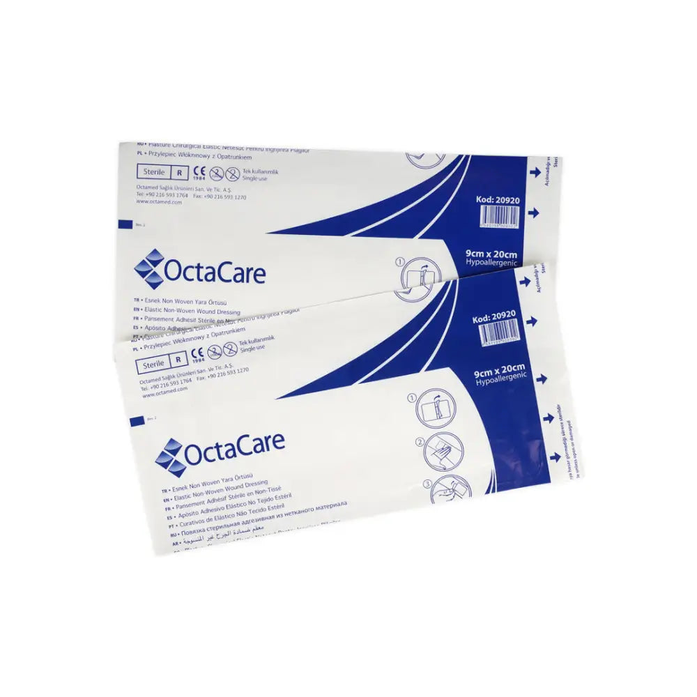 Octacare Fabric Wound Plaster 9x20cm Set