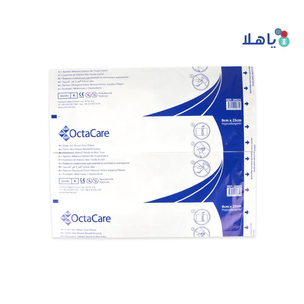 Octacare Fabric Wound Plaster 9X25Cm Set