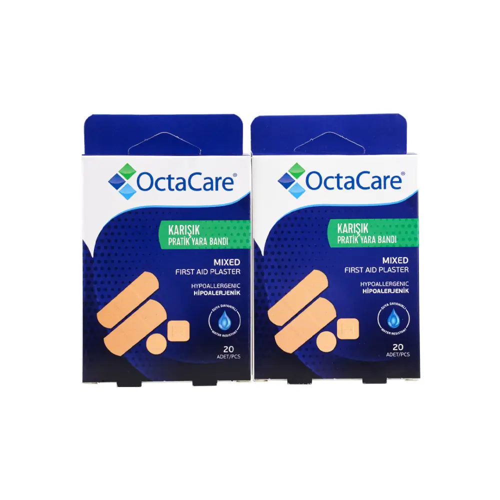 Octacare First Aid Plaster Assorted Sizes Set