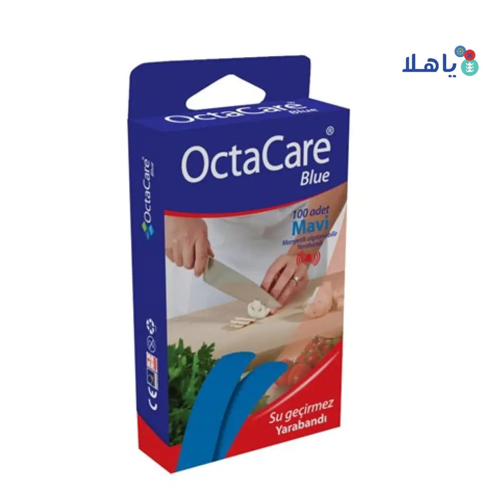 Octacare First Aid Plaster Blue Detectable 100pcs-231