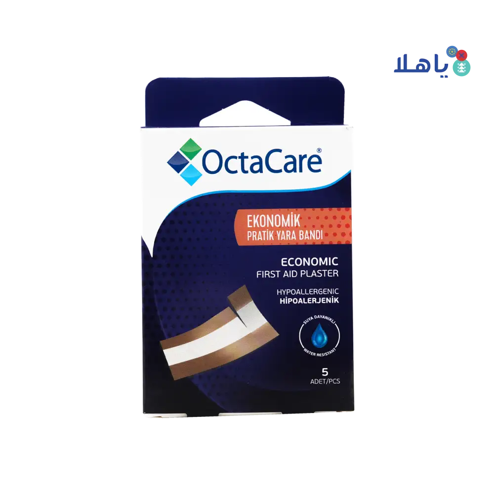 Octacare First Aid Plaster Economic 5pcs-160