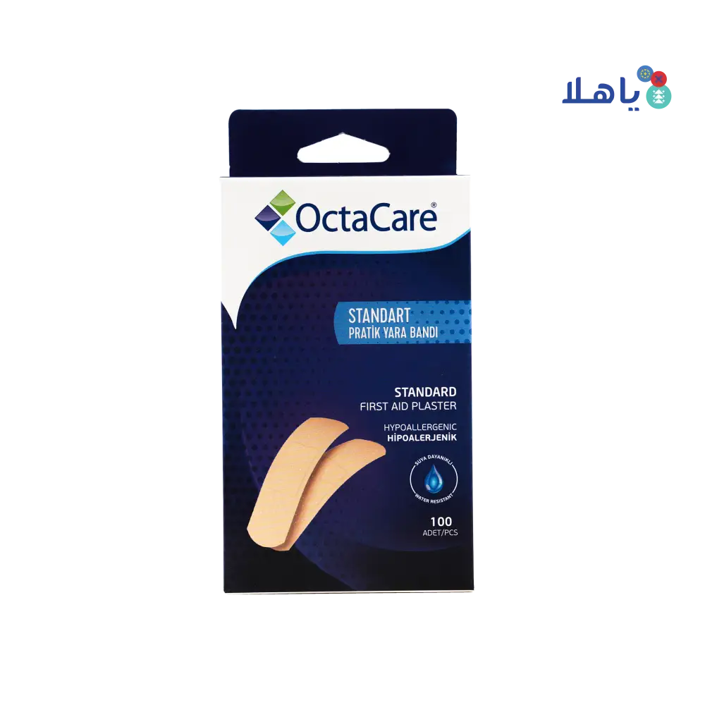 Octacare First Aid Plaster Standard 100pcs-121