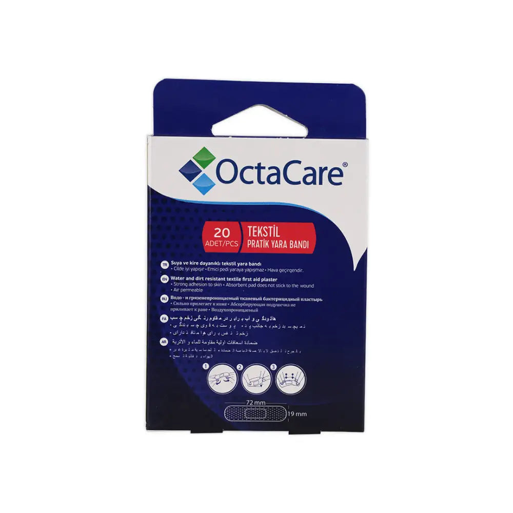 Octacare First Aid Plaster Textile 20pcs-110