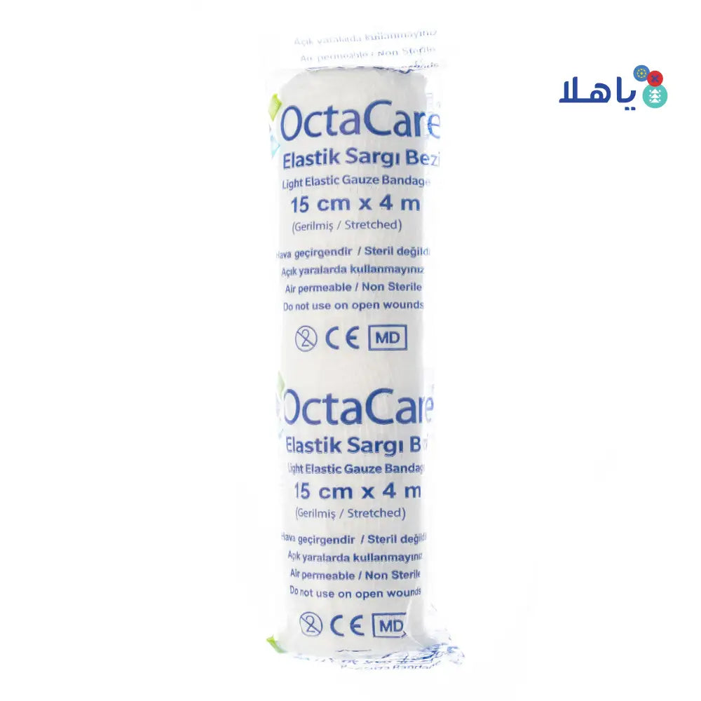 Octacare Light Elastic Gauze Bandage 15cmx4m 1pc-2315