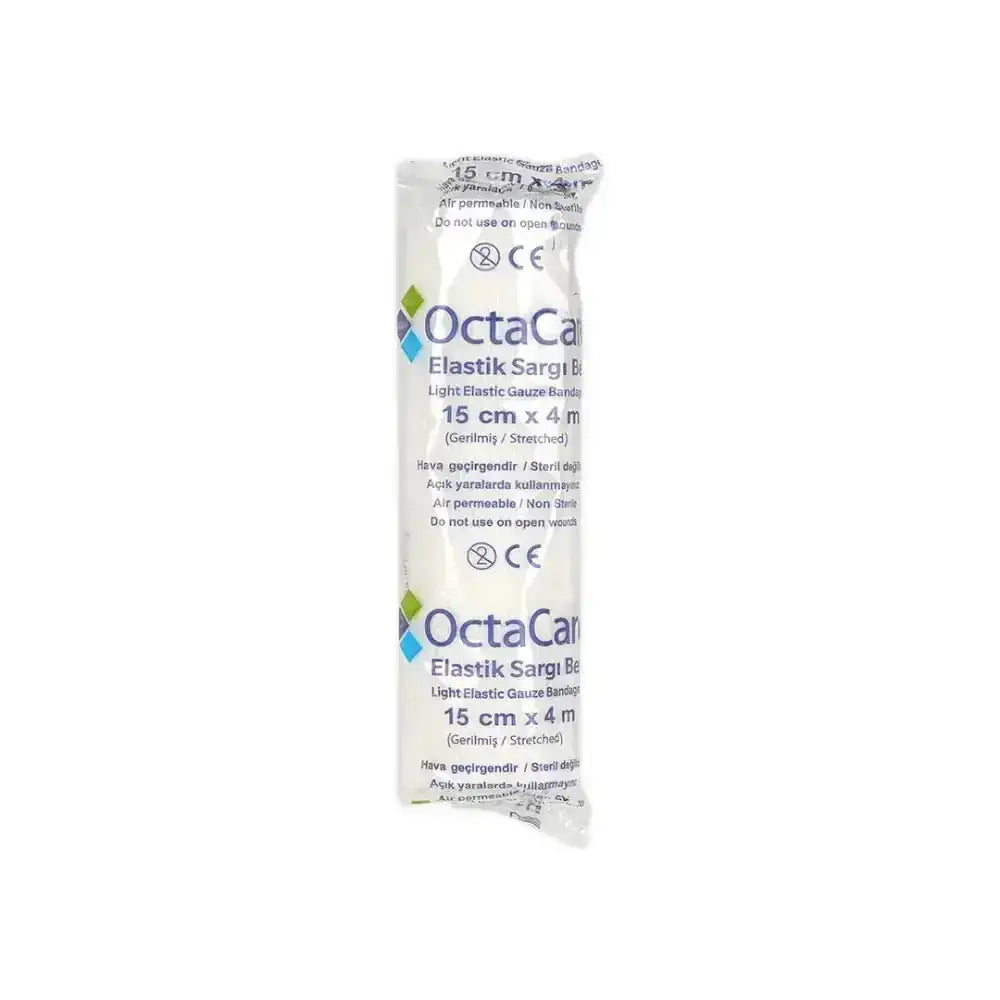 Octamed - Octacare Light Elastic Gauze Bandage 15cmx4m 1pc - 2315 - Pharmazone - 