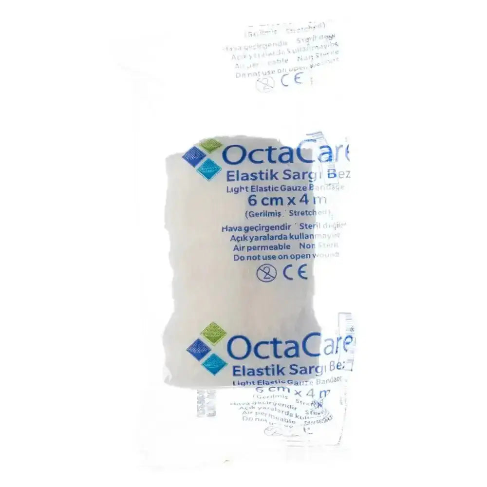 Octamed - Octacare Light Elastic Gauze Bandage 6cmx4m 1pc - 2306 - Pharmazone - 