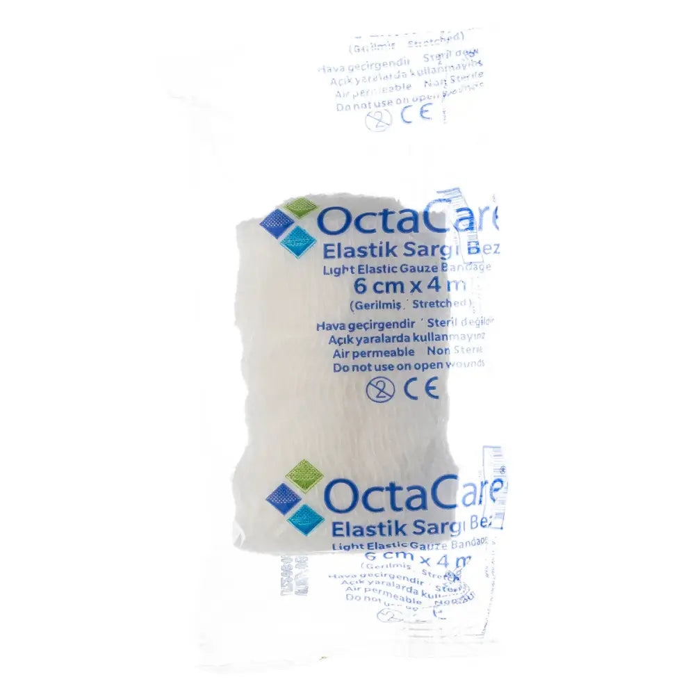 Octacare Light Elastic Gauze Bandage 6cmx4m 1pc-2306