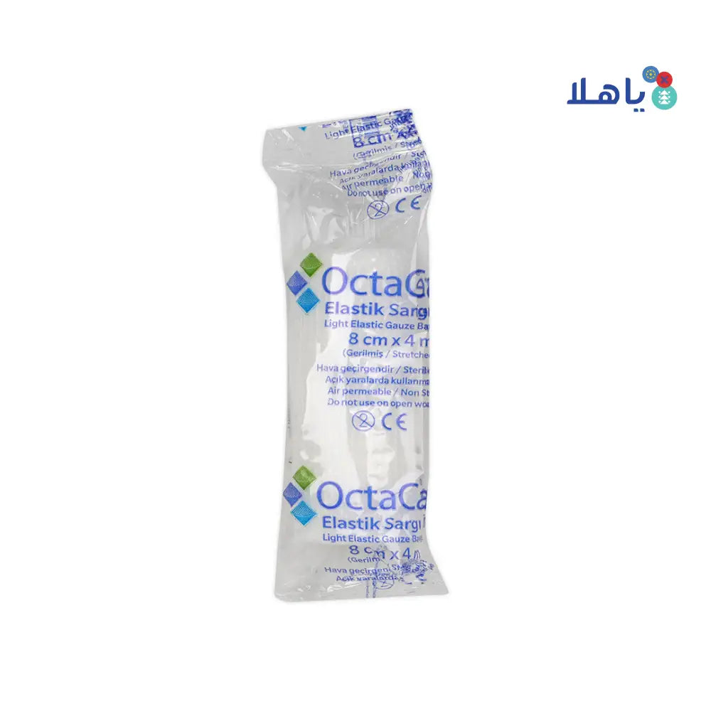 Octacare Light Elastic Gauze Bandage 8cmx4m 1pc-2308