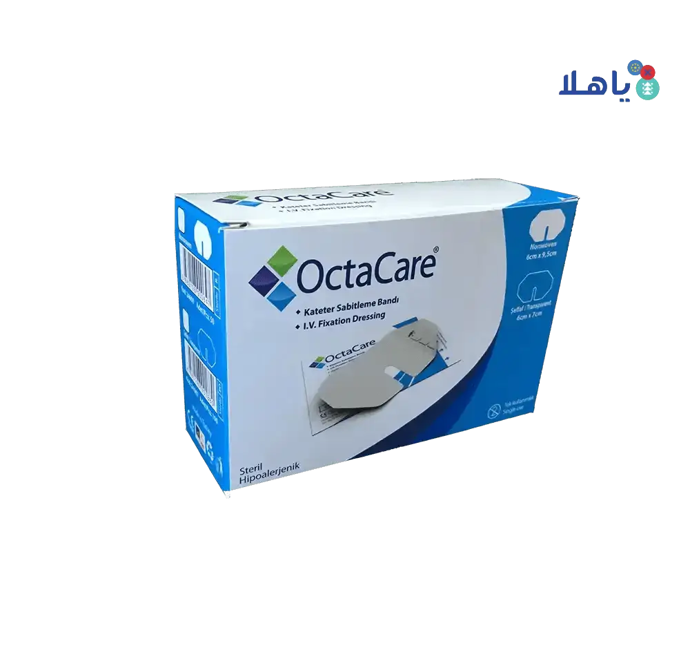 Octamed - Octacare Sterile I.V Fixation Dressing 1Pcs - 24609 - Pharmazone - 