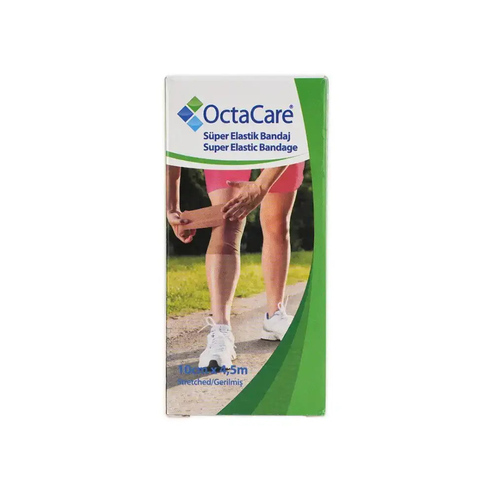 Octamed - Octacare Super Elastic Bandage 10cmX4.5m - 24104 - Pharmazone - 