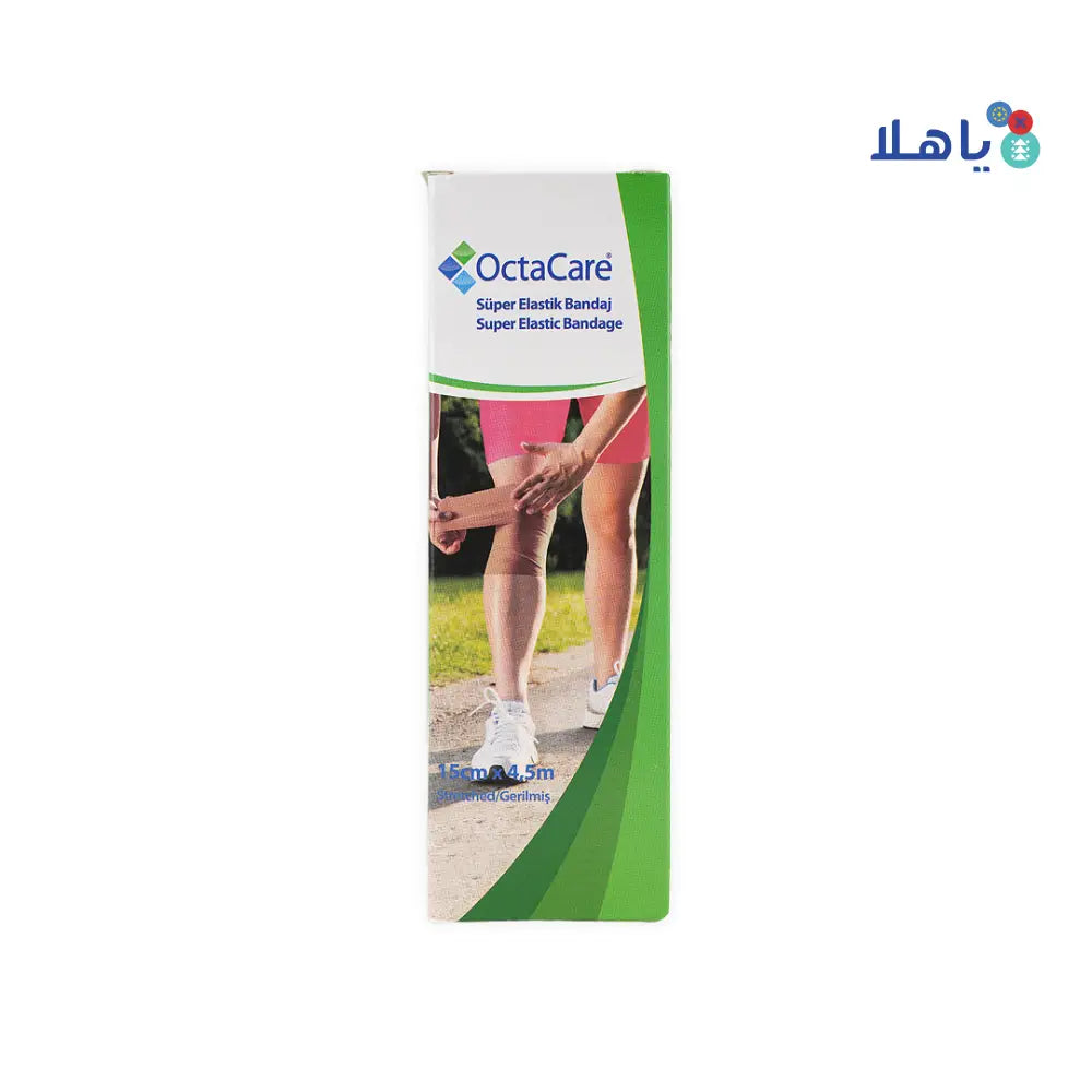 Octacare Super Elastic Bandage 15cmx4.5m-24154