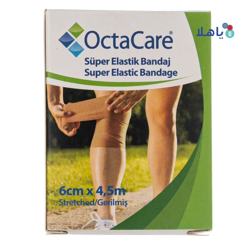 Octacare Super Elastic Bandage 6cmx4.5m-24064