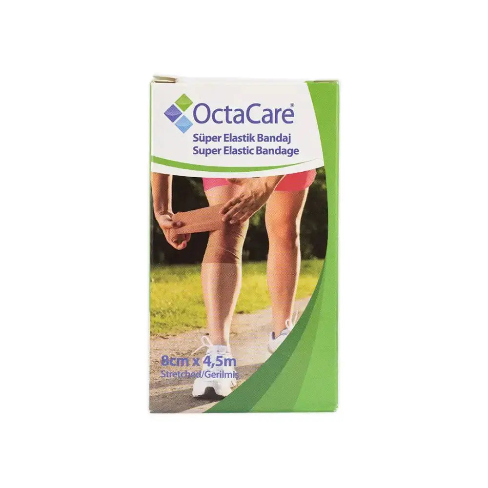 Octamed - Octacare Super Elastic Bandage 8cmx4.5m - 24084 - Pharmazone - 