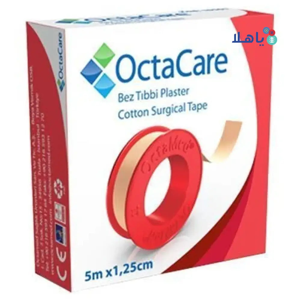 Octacare Surgical Tape Cotton 1.25cm-10501