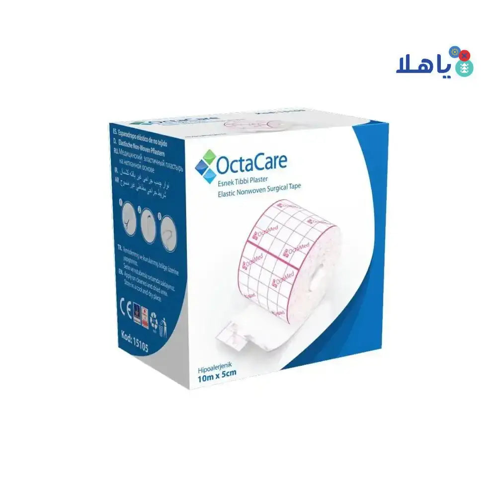 Octamed - Octacare Surgical Tape Elastic Nonwoven 10cm - 15510 - Pharmazone - 