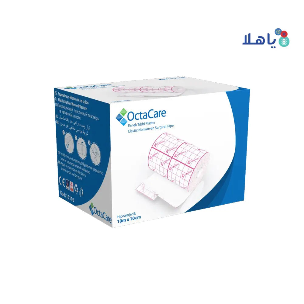 Octacare Surgical Tape PU Waterproof 10cmx10m-14110