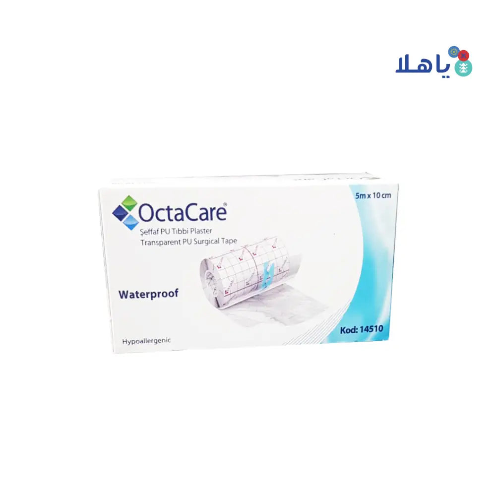 Octacare Surgical Tape PU Waterproof 10cmx5m-14510