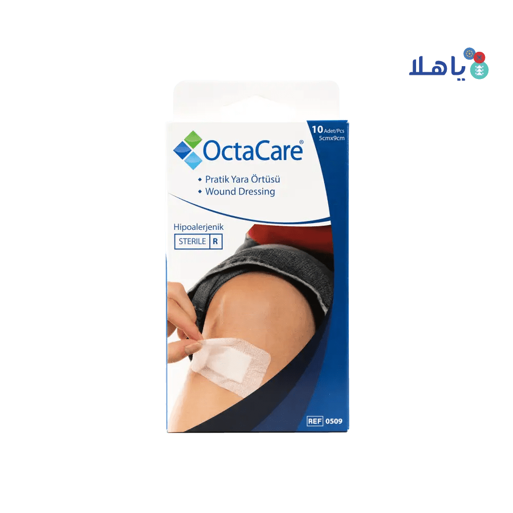 Octamed - Octacare Fabric Wound Plaster 5x9cm 10pcs - 0509 - Pharmazone - 