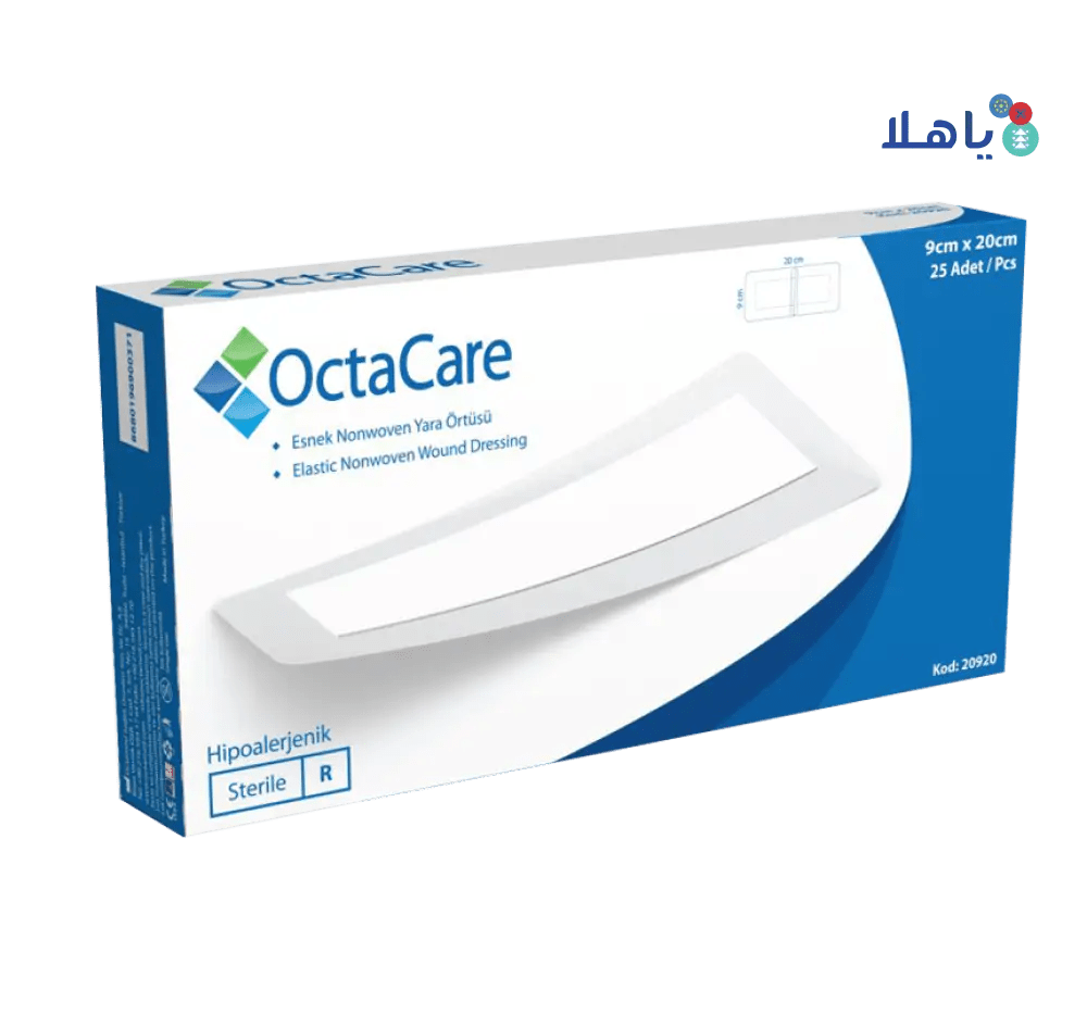 Octamed - Octacare Fabric Wound Plaster 9x20cm 1pc - 20920 - Pharmazone - 