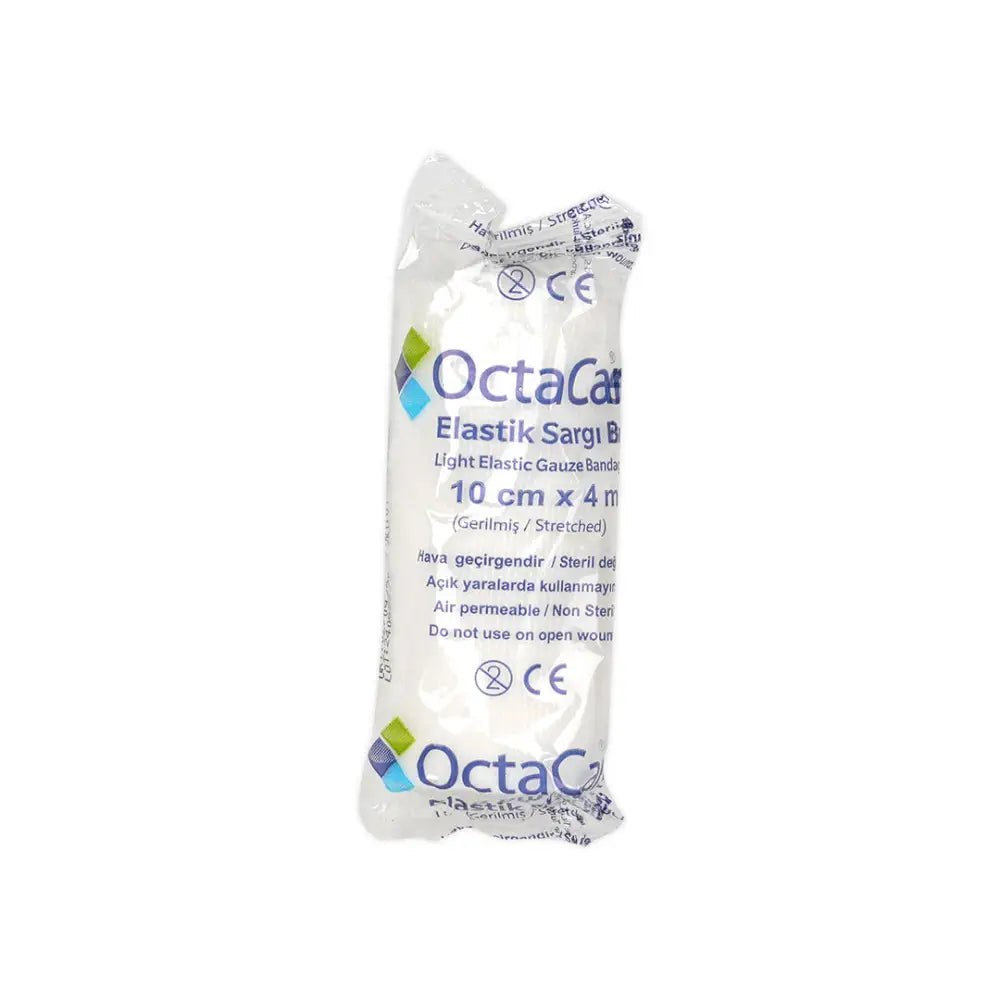 Octamed - Octacare Light Elastic Gauze Bandage 10cmx4m 1pc - 2310 - Pharmazone - 