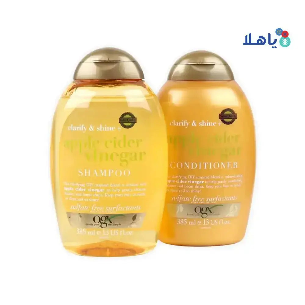 Pharmazone - OGX Apple Cider Vinegar Shampoo + Conditioner Set - Pharmazone - 