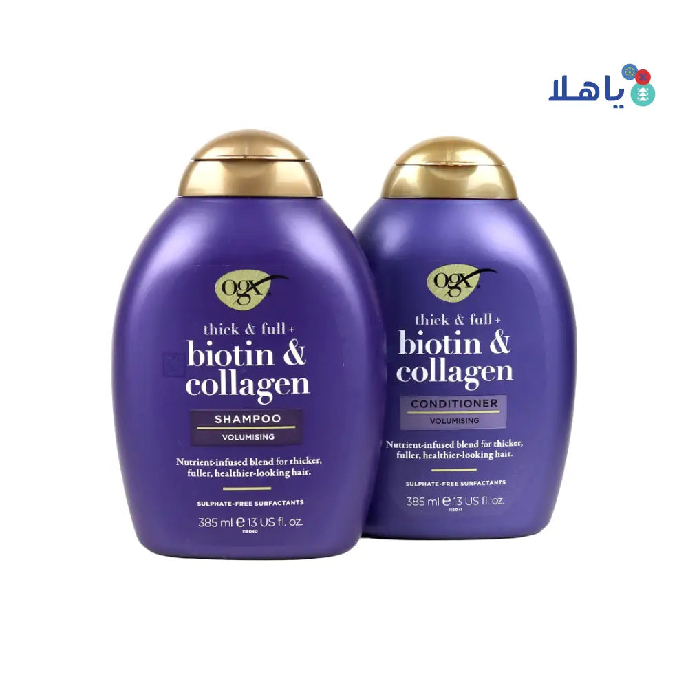 OGX Biotin Shampoo + Conditioner Set