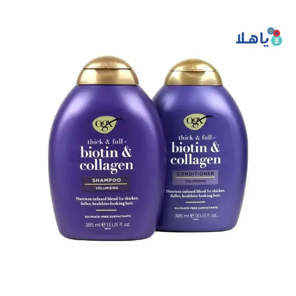 Pharmazone - OGX Biotin Shampoo + Conditioner Set - Pharmazone - 