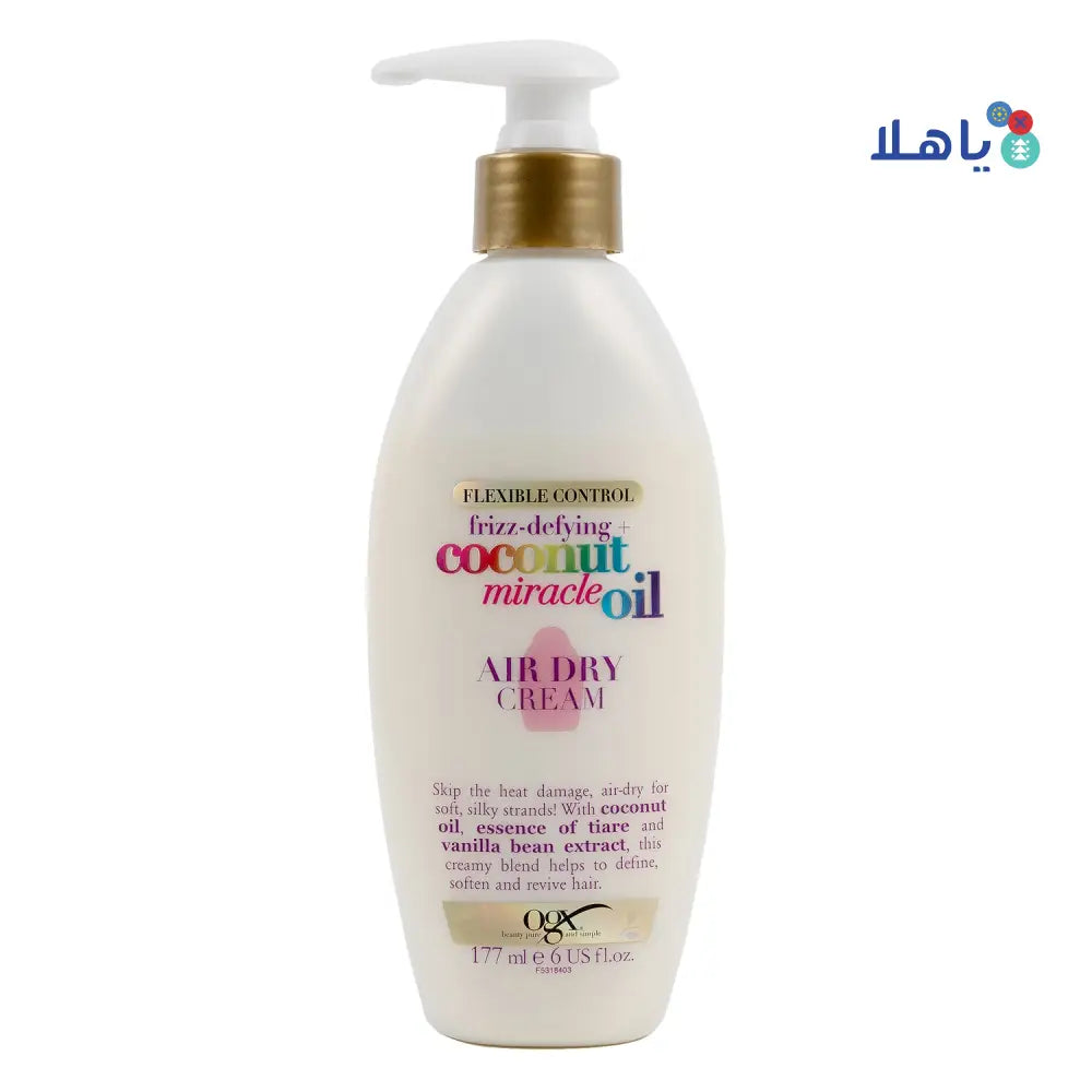 Ogx Coconut Miracle Oil Air Dry Cream 177ml