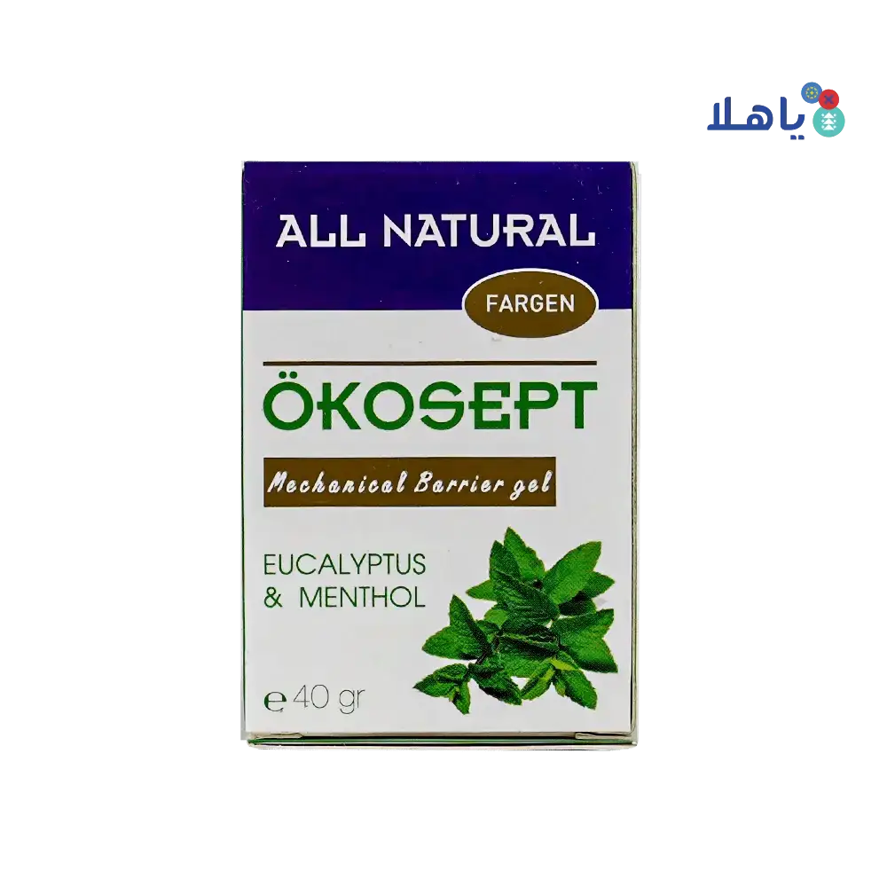 FARGEN SAGLIK HIZMETLERI - OKOSEPT EUCALYPTUS & MENTHOL GEL 40G - Pharmazone - 