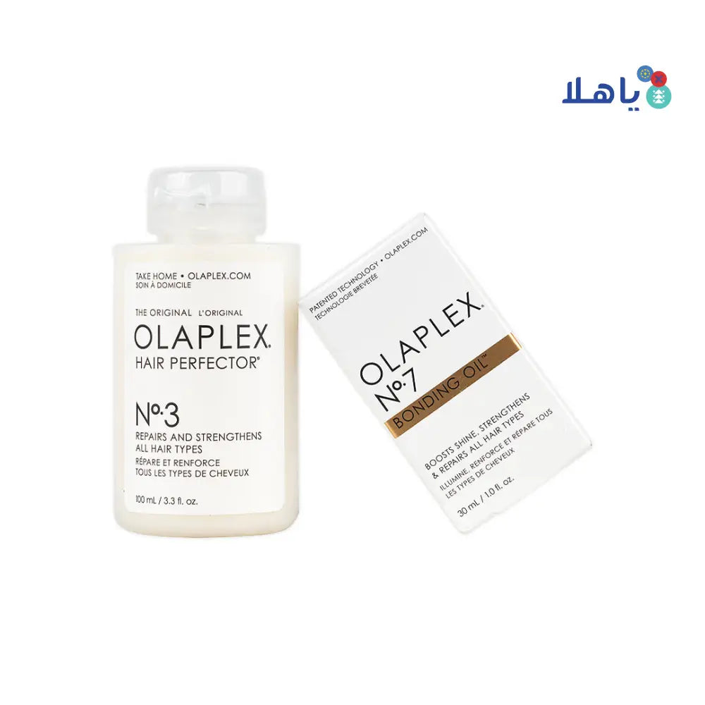 Olaplex No.3 Hair Perfector + No.7 Bonding Oil Set