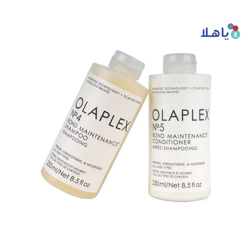 Olaplex No.4 Bond Maintenance Shampoo + No.5 Conditioner Set