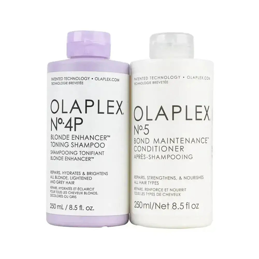 OLAPLEX - OLAPLEX NO.4P Toning Shampoo + NO.5 Conditioner Set - Pharmazone - 