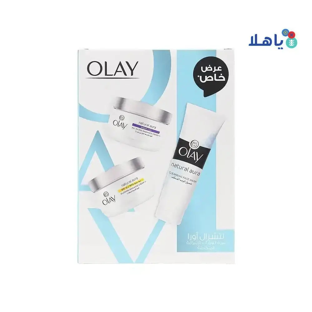 Olay - Olay Natural Aura All - In - One Glow Regimen Pack - Pharmazone - 