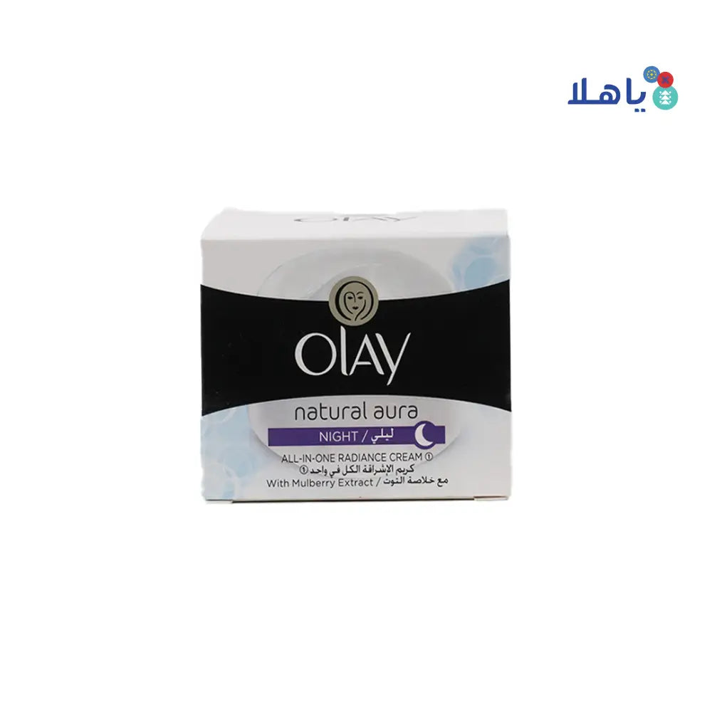 Olay Natural Aura All-In-One Radiance Night Cream 50ml