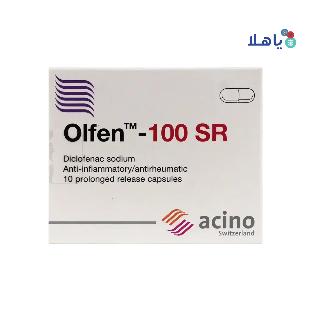 ACINO - Olfen - 100 Sr 10 Cap - Pharmazone - 