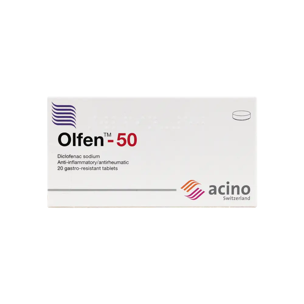 OLFEN 50 MG 20 TAB