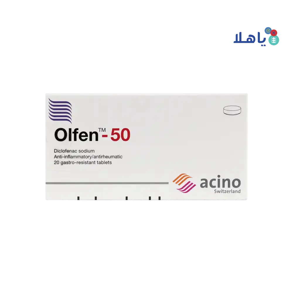 ACINO - Olfen 50 Mg 20 Tab - Pharmazone - 