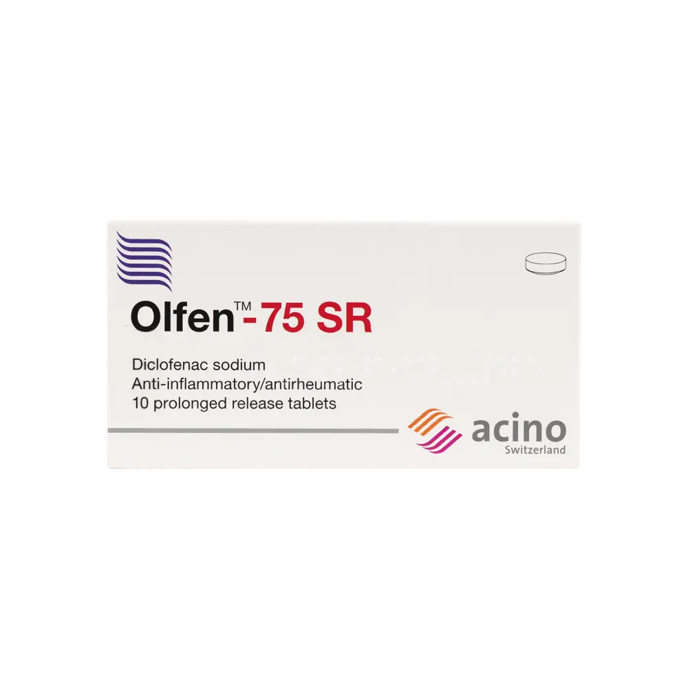 OLFEN 75 MG SR 10 TAB