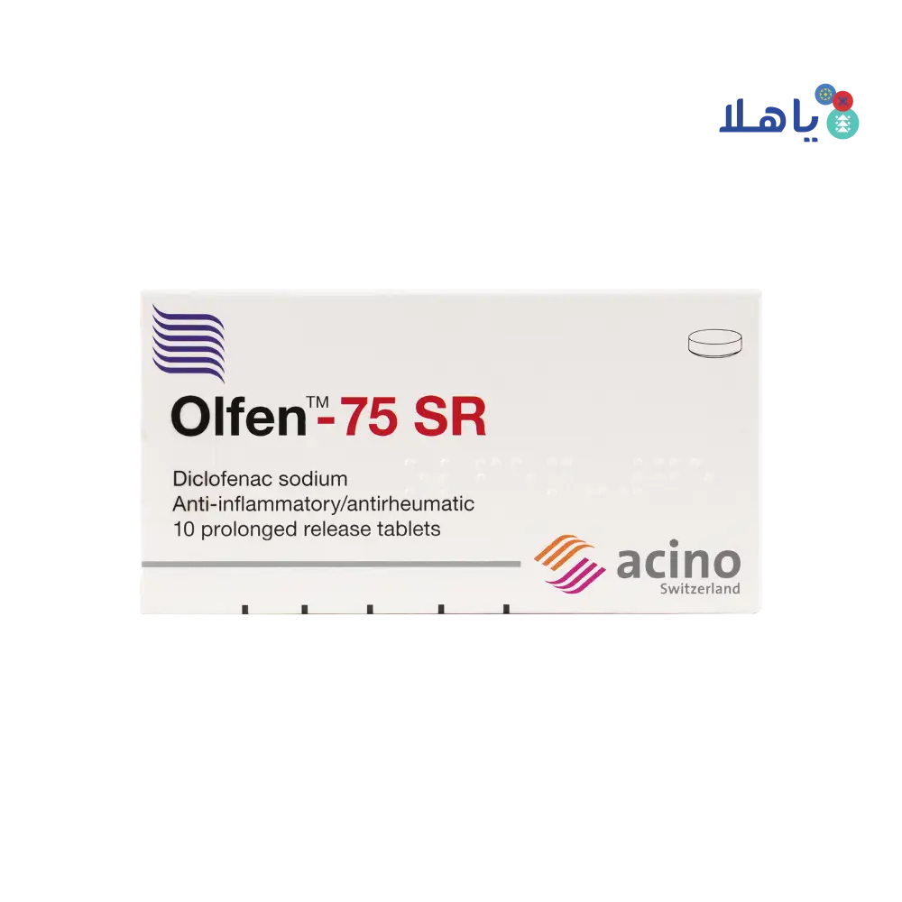 OLFEN 75 MG SR 10 TAB