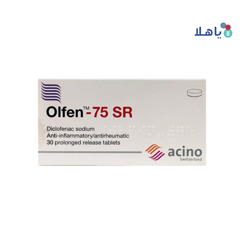 OLFEN 75 MG SR 30 TAB