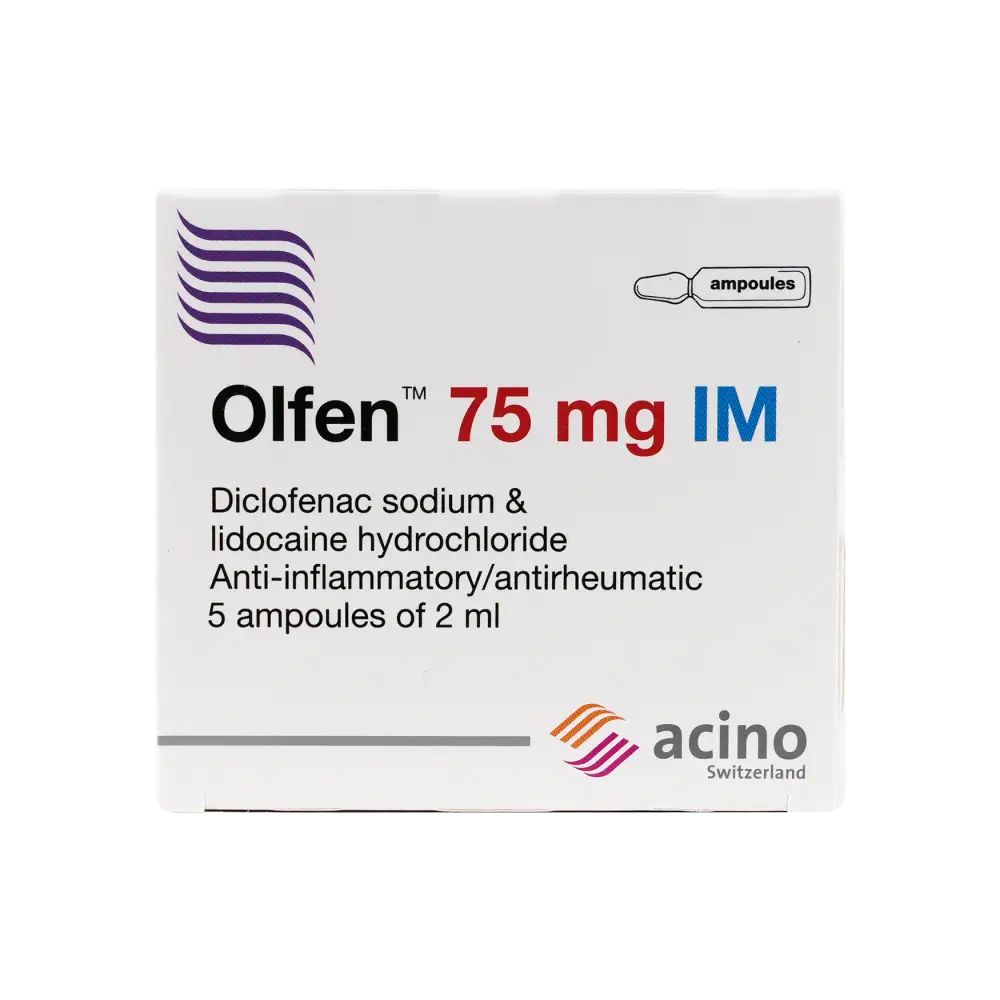 OLFEN 75MG 2ML 5 AMPOULES